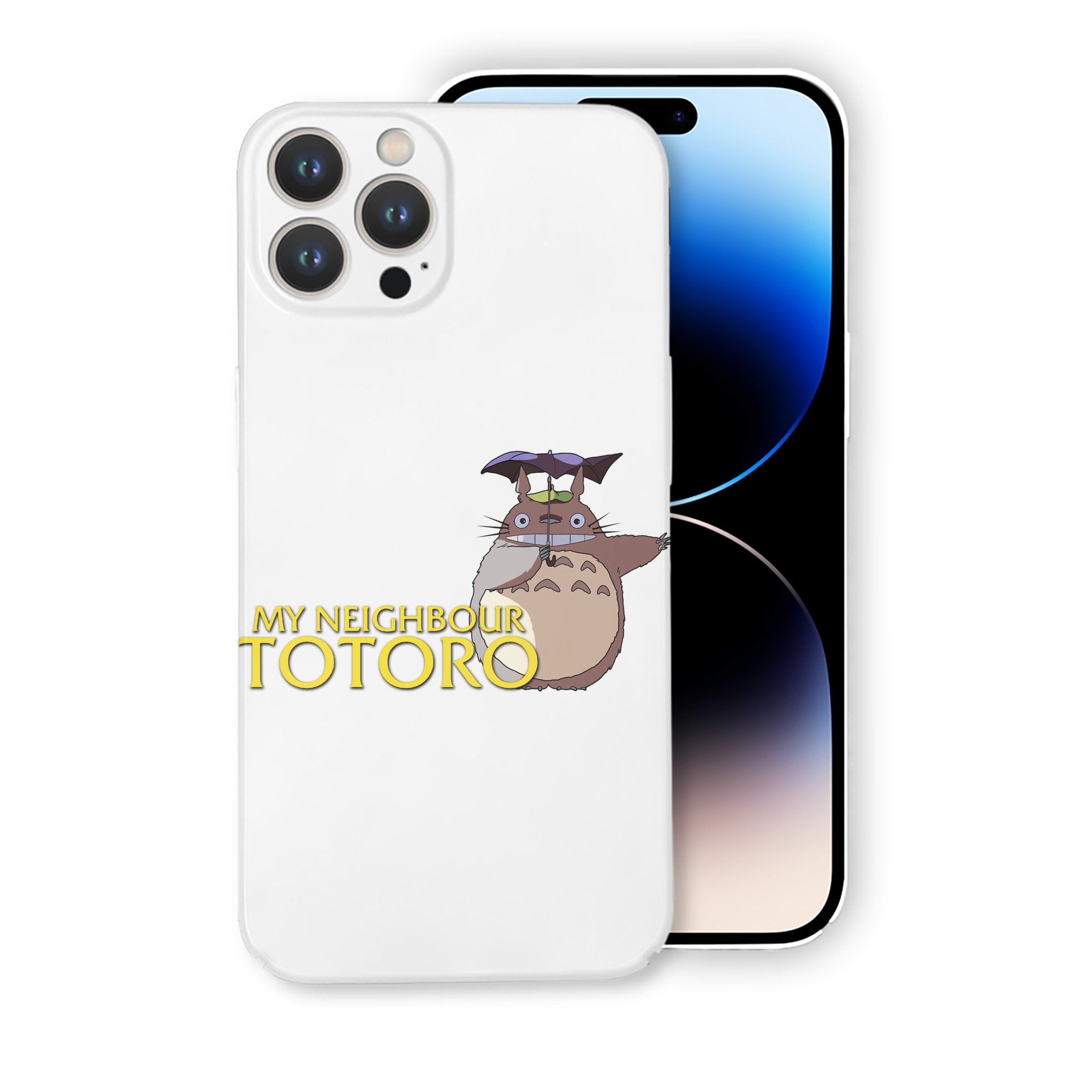 （画像用） となりのトトロ 草壁メイ 草壁サツキ My Neighbor Totoro Satsuki Kusakabe Mei Kusakabe 【iPhone 14シリーズ対応】ハードケース